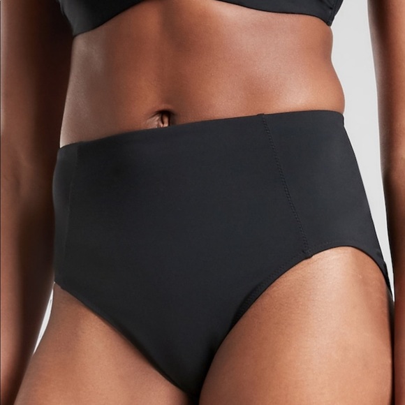 Athleta High Waist Swim Bottom Dress Blue XS - Picture 3 of 8